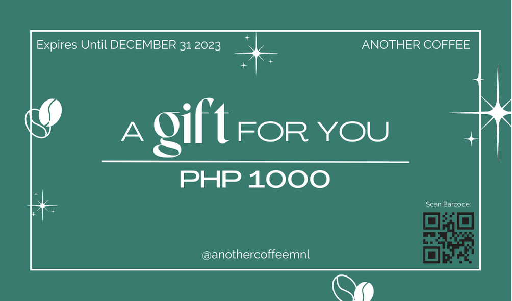 Another Coffee Gift Card